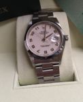 Rolex - Rolex Datejust de 2003 cadran blanc gaufr