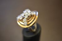 Bague-Ring - Or - Gold - 18 CT - Diamants - 2.60CT