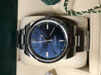 Rolex - Rolex oyster perpetual bleu 114300