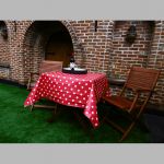 Toile cir�e pour dans la cuisine ou la terrasse.