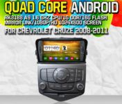 Car DVD GPS Player for Chevrolet Cruze (2008-2011)