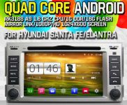 DVD GPS Player for Hyundai Santa Fe (2007-2011)